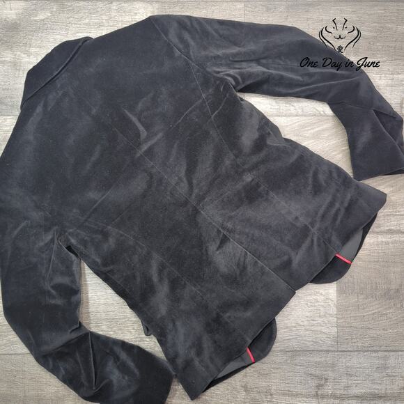 Talbots Petite Velour One Button Blazer Size 0P - Picture 5 of 5